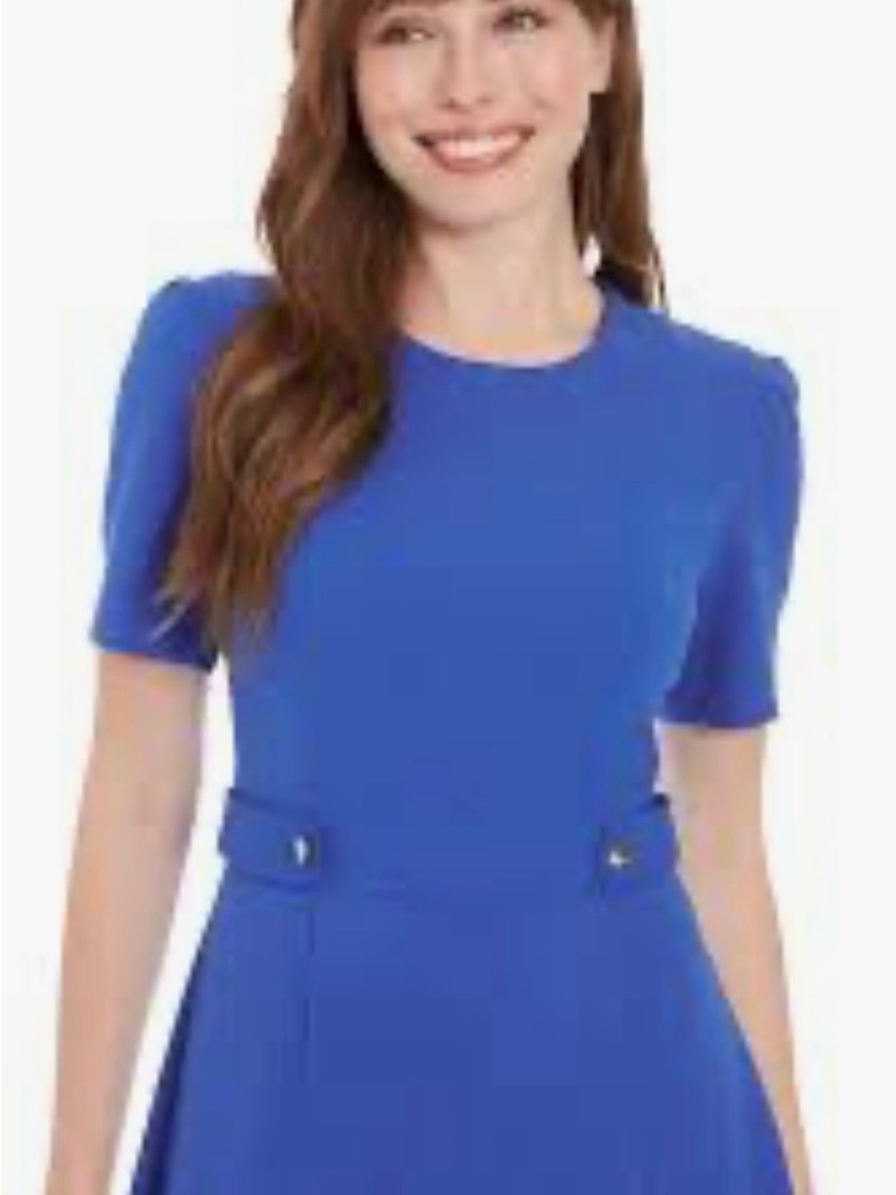 London Times Cobalt Blue Dress